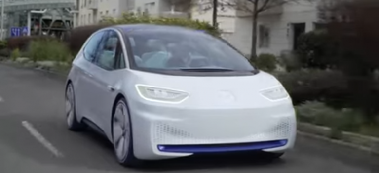 Protótipo da VW 100% elétrico em Lisboa