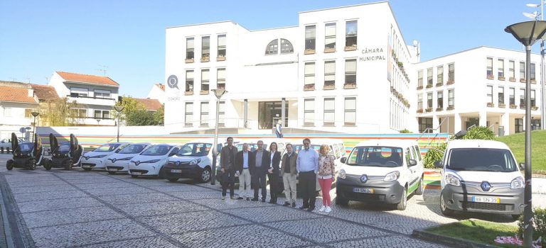 A Câmara de Águeda adquiriu 12 viaturas 100% elétricas A Câmara de Águeda adquiriu 12 viaturas 100% elétricas