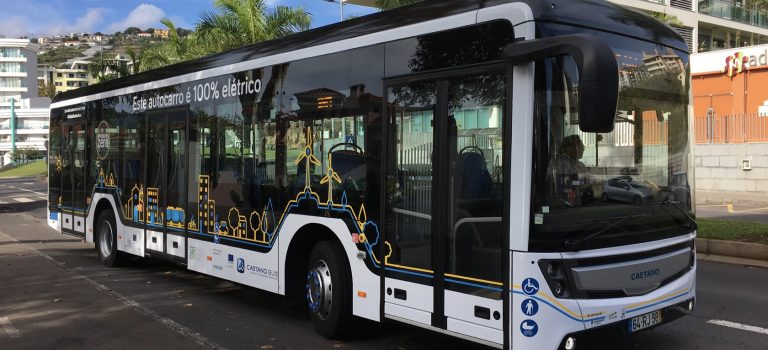 Autocarro elétrico e.City Gold na Madeira e Porto Santo