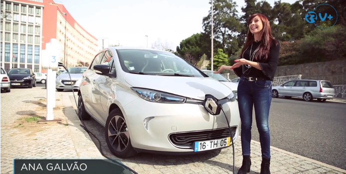 Ana Galvão adorou o Renault Zoe e inspira novos utilizadores (multimédia)