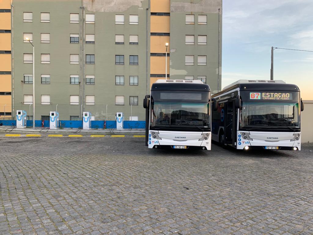 Autocarros elétricos em Braga