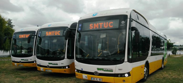 10 novos autocarros 100% elétricos a circular em Coimbra