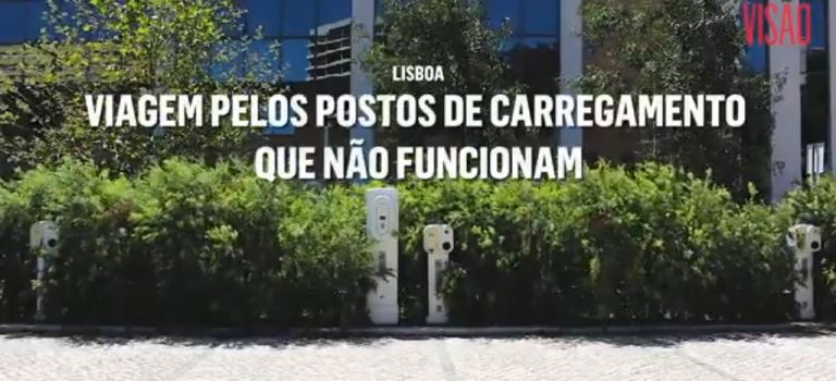 UVE em viagem pelos postos de carregamento que não funcionam