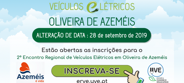 Inscrições para 2º ERVE em Oliveira de Azeméis