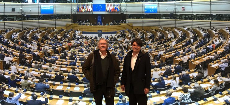 A UVE esteve no Parlamento Europeu