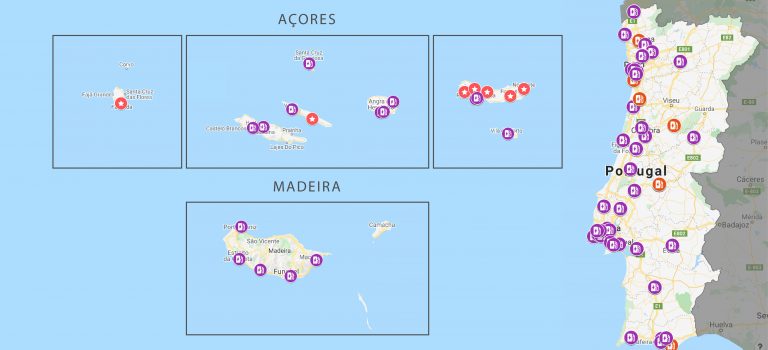 Postos de Carregamento Rápido em Portugal