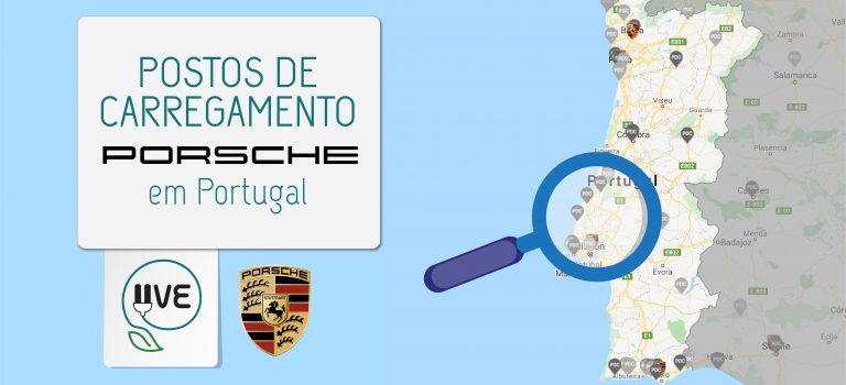 Postos de Carregamento Porsche em Portugal