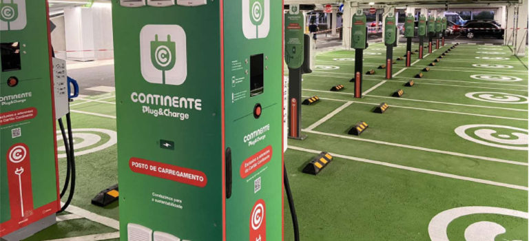 Nova rede de carregamento – Continente Plug&Charge