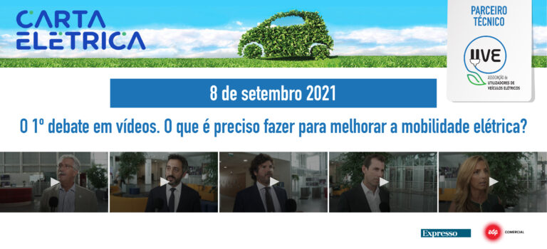 O 1º debate em vídeos. O que é preciso fazer para melhorar a mobilidade elétrica?