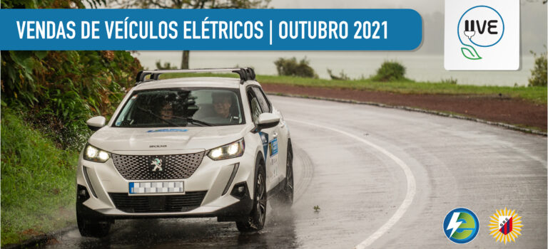 Vendas de Veículos Elétricos até outubro de 2021 ultrapassam o total das vendas do ano de 2020