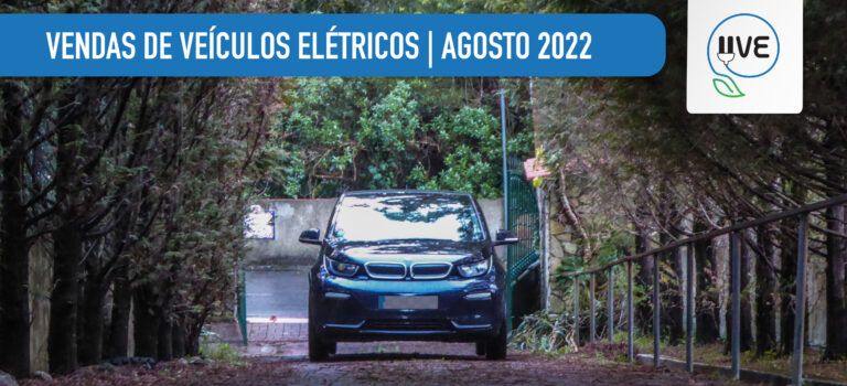 Vendas de Veículos 100% Elétricos crescem 62,8% em agosto de 2022