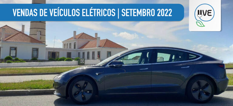 Recorde de vendas mensais de Veículos Elétricos atingido em setembro de 2022