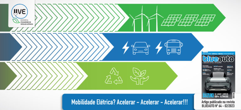 Mobilidade Elétrica? Acelerar – Acelerar – Acelerar !!!