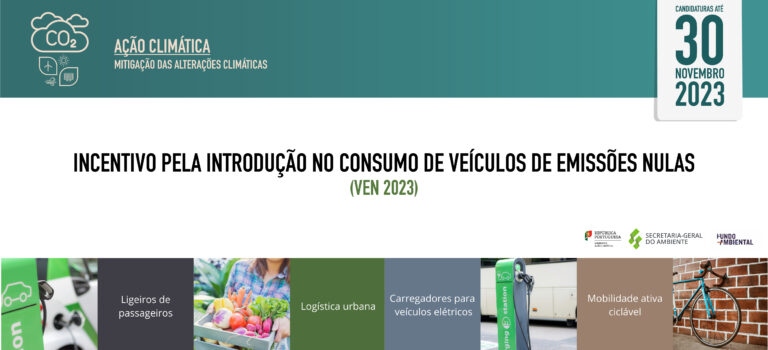 Incentivo pela Introdução no Consumo de Veículos de Emissões Nulas no Ano de 2023 (VEN2023)