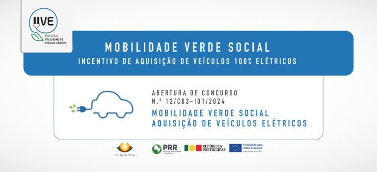 Mobilidade Verde Social – Aquisição de veículos elétricos para entidades da economia Social e Solidária