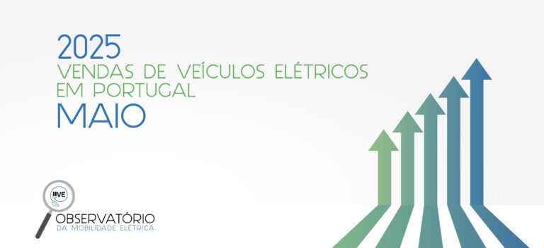 Veículos Elétricos importados usados duplicam em maio de 2025, relativamente ao ano passado