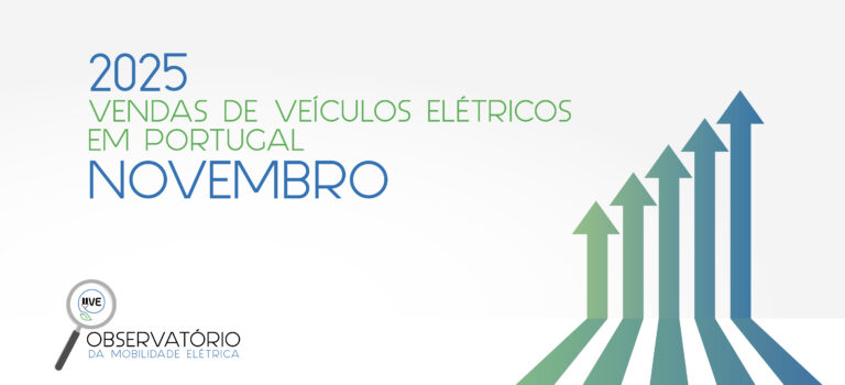 Novembro renova recordes de vendas de Veículos Elétricos em Portugal e assinala-se um marco histórico! Novembro renova recordes de vendas de Veículos Elétricos em Portugal e assinala-se um marco histórico!